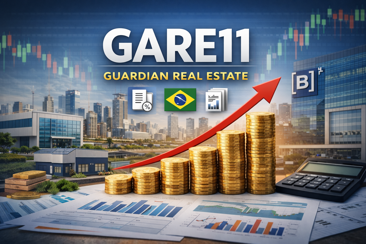 GARE11 (Guardian Real Estate): guia completo do FII híbrido de renda mensal